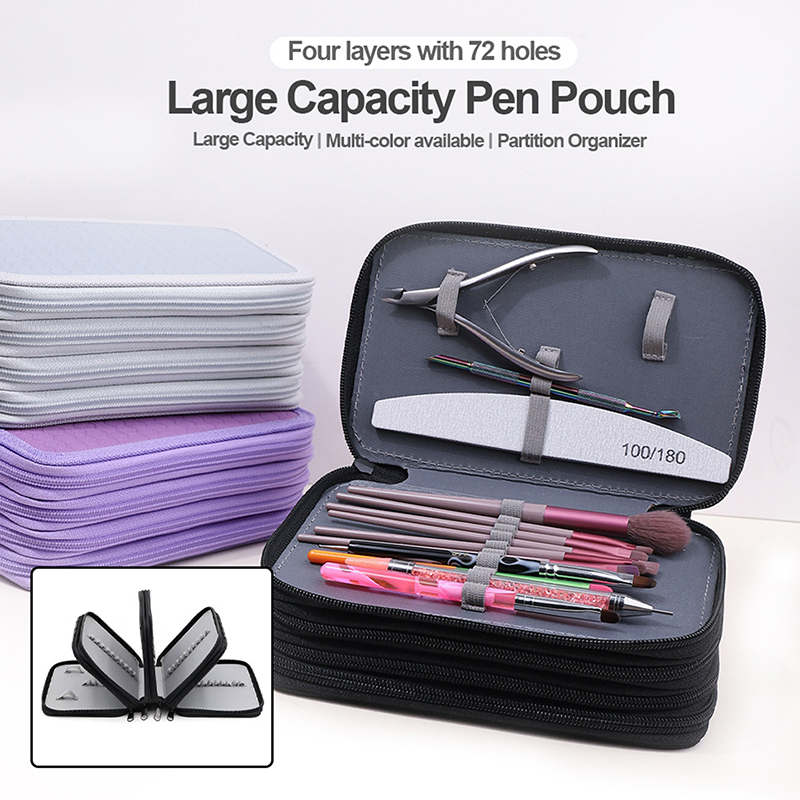 Nail Fan Brush - Torba na narzędzia do zdobienia paznokci