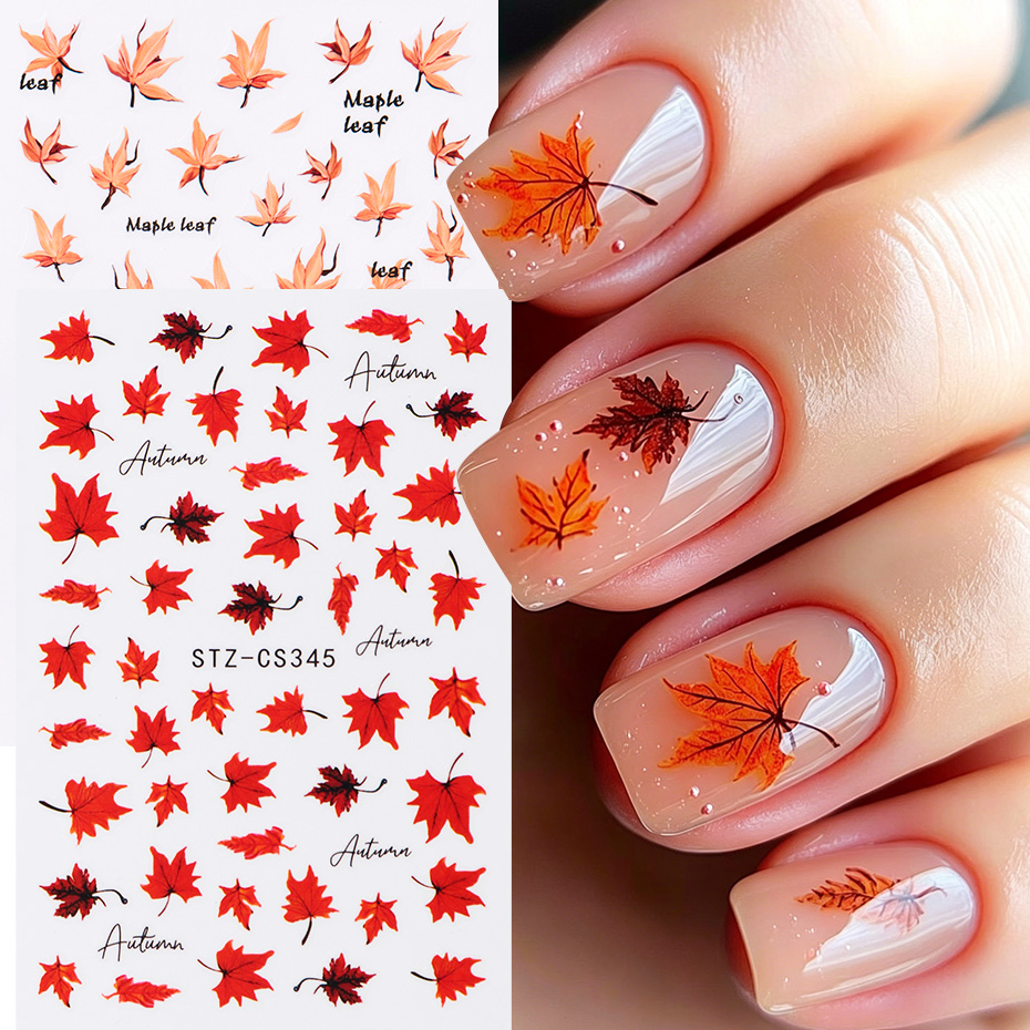 2 szt. Naklejki na paznokcie z – Nail Art Orange recenzja i cena