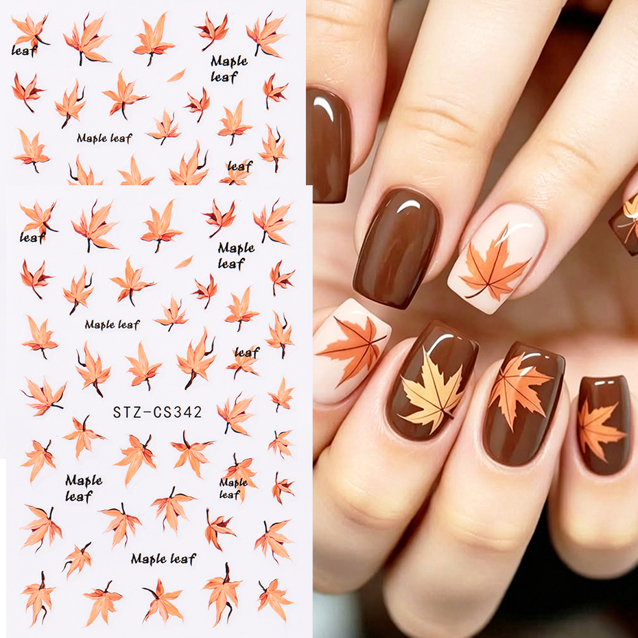 2 szt. Naklejki na paznokcie z – Nail Art Orange recenzja i cena