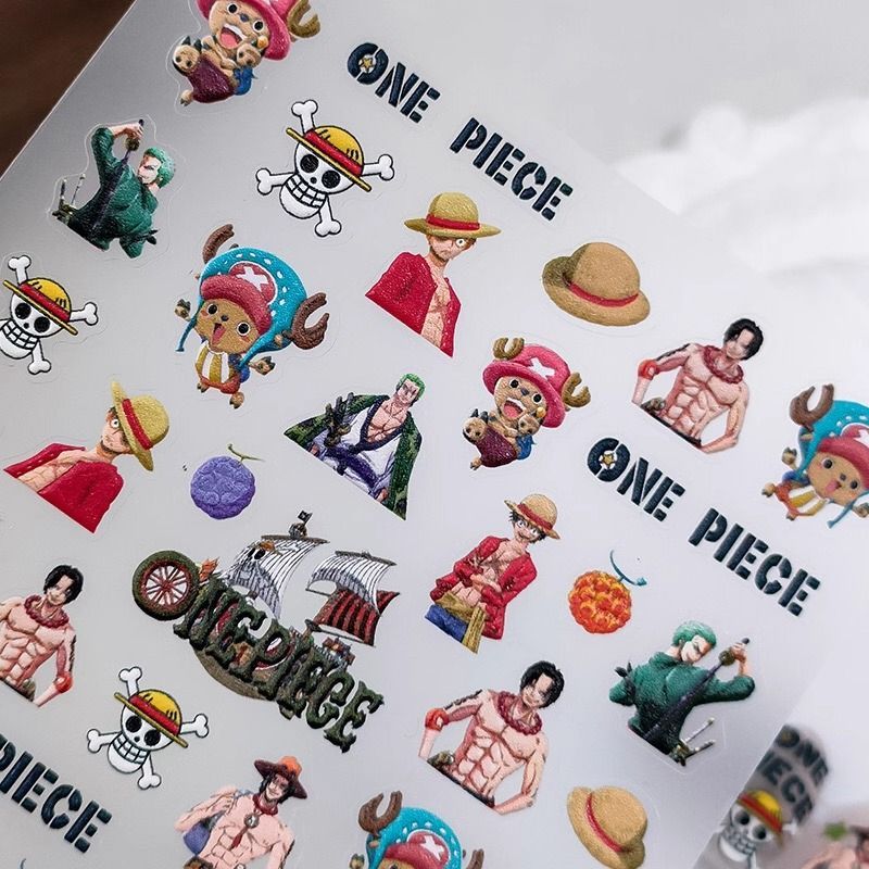Nowe naklejki na paznokcie One – Nail Art Zoro One Piece recenzja i cena