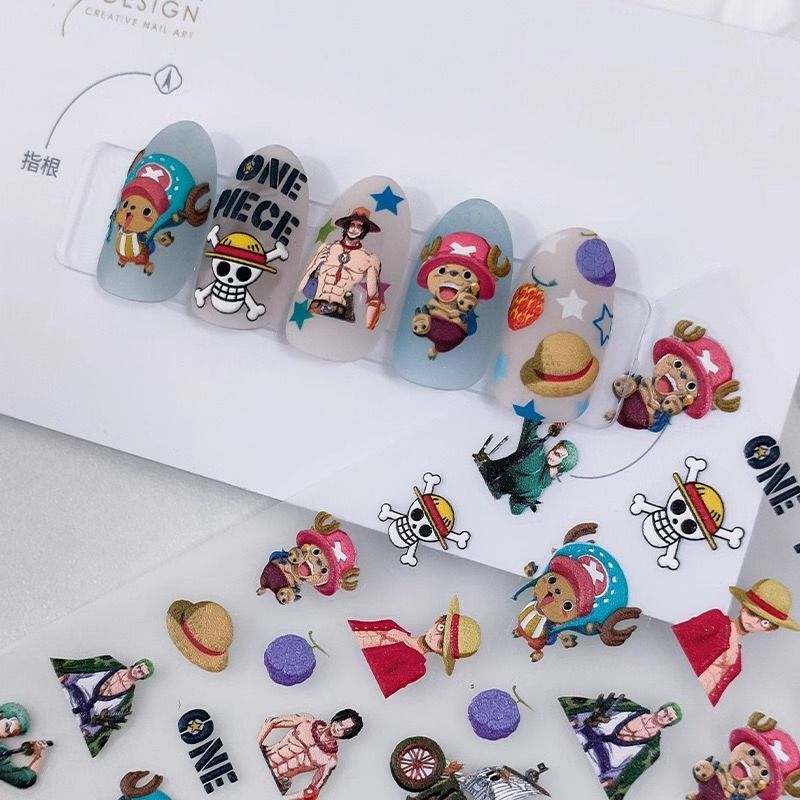 Nowe naklejki na paznokcie One – Nail Art Zoro One Piece recenzja i cena