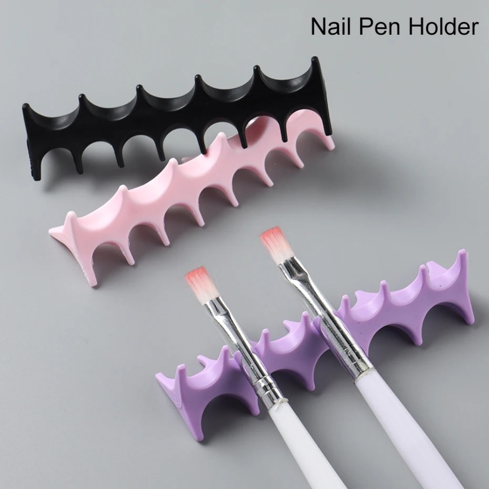 Silikonowy uchwyt na pędzle do – Nail Fan Brush recenzja i cena