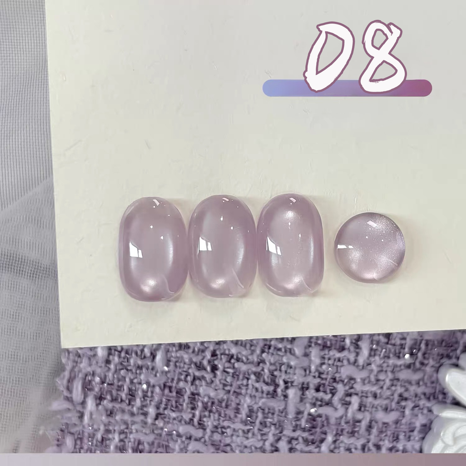 SHAKA 1 szt. Przezroczysty, lo – Nail Art Lilac recenzja i cena