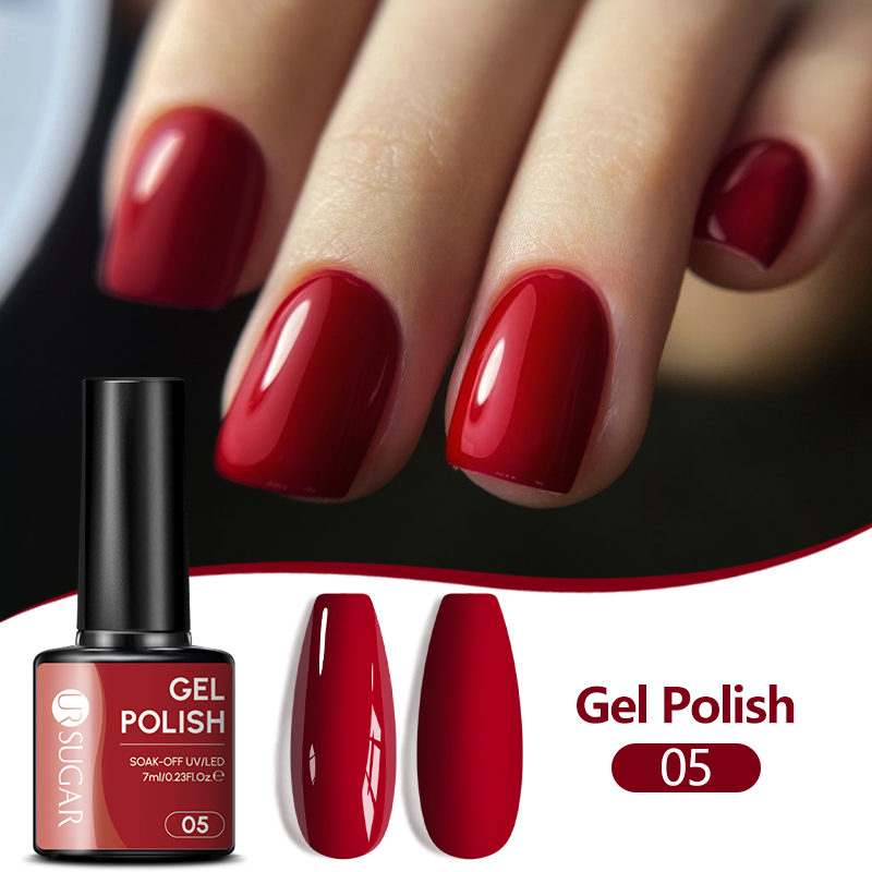 UR SUGAR 1/6 szt. Zestaw żelow – Nail Art Orange recenzja i cena