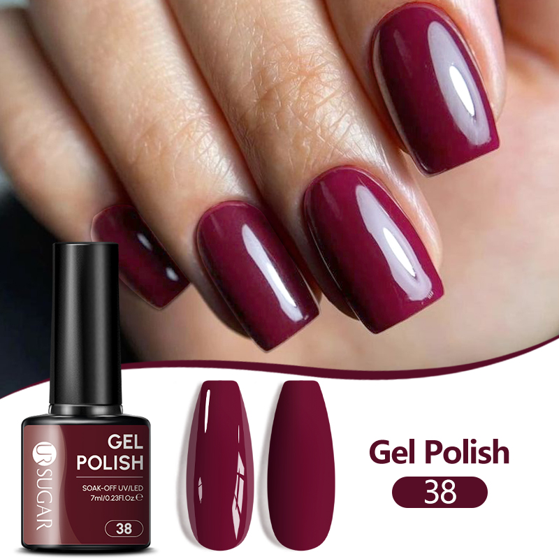 UR SUGAR 1/6 szt. Zestaw żelow – Nail Art Orange recenzja i cena
