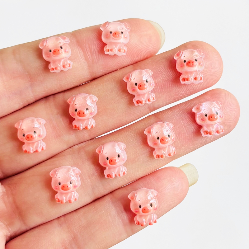 60 sztuk mini świnki z kresków – Nail Art Vintage recenzja i cena