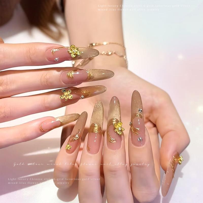 20/30 szt. Ozdoby do paznokci  – Nail Art Lilac recenzja i cena