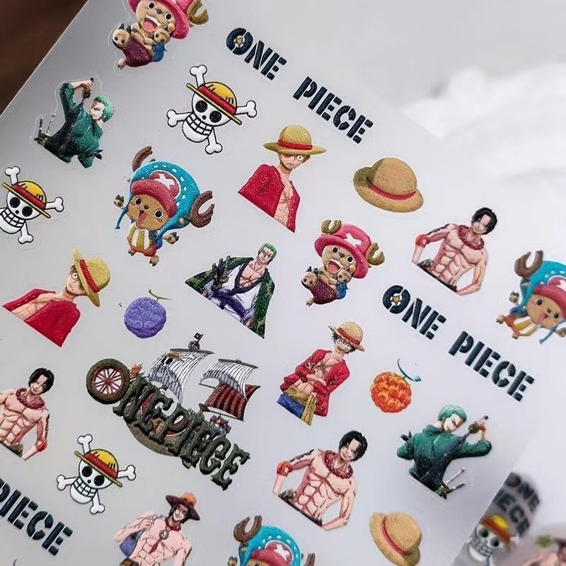 One Piece Luffy Zoro Chopper A – Nail Art Zoro One Piece recenzja i cena