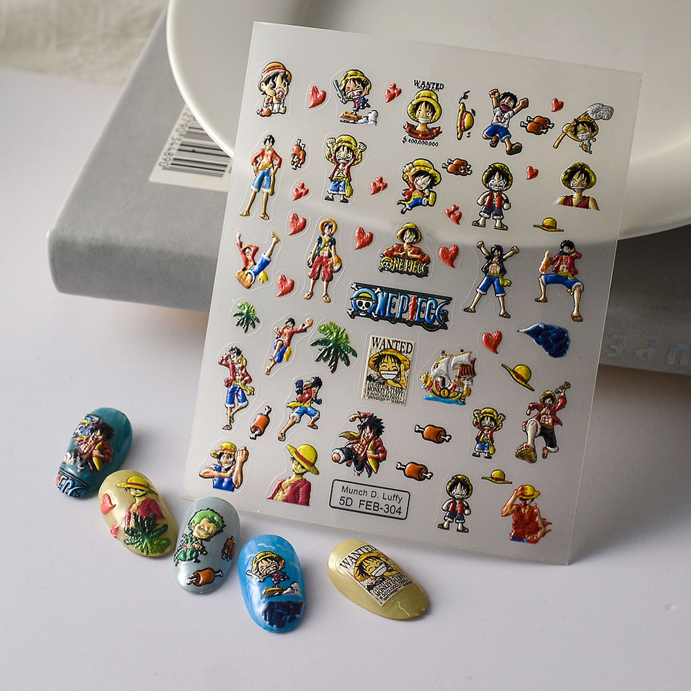 1 SZT. Naklejki na paznokcie z – Nail Art Zoro One Piece recenzja i cena