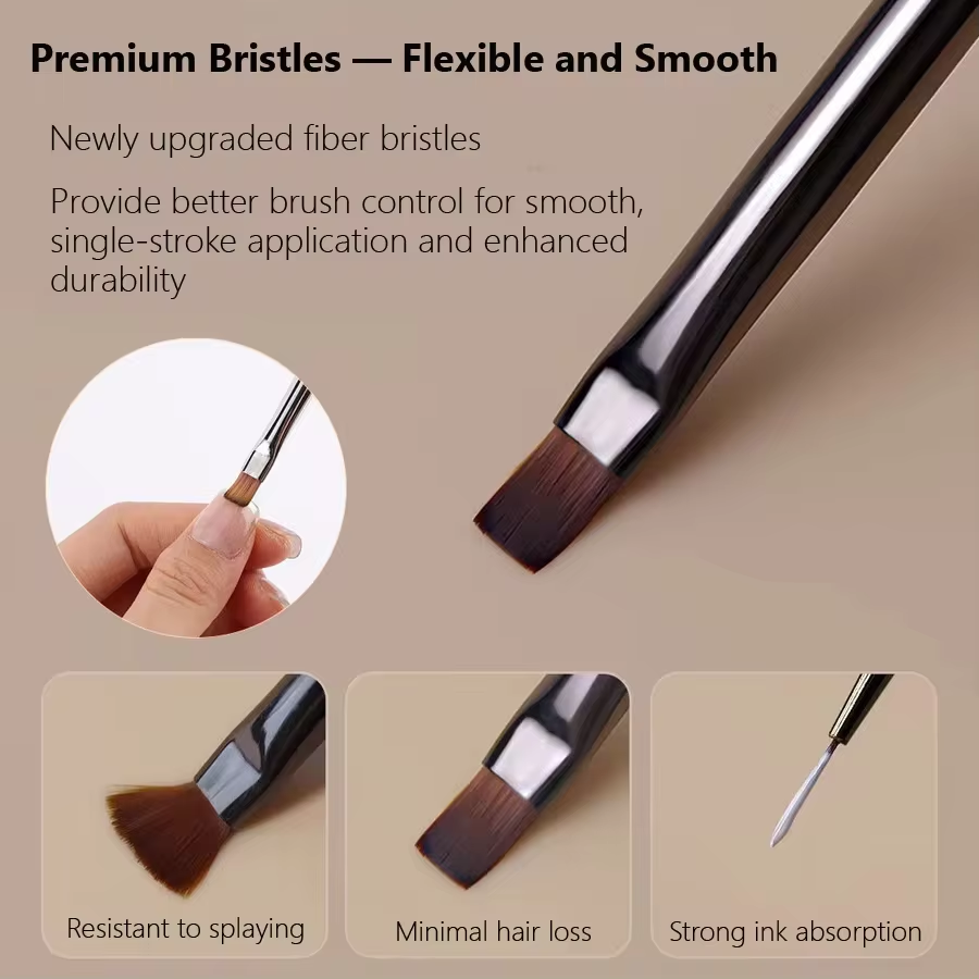 9 szt. Pędzelków do zdobienia  – Nail Fan Brush recenzja i cena