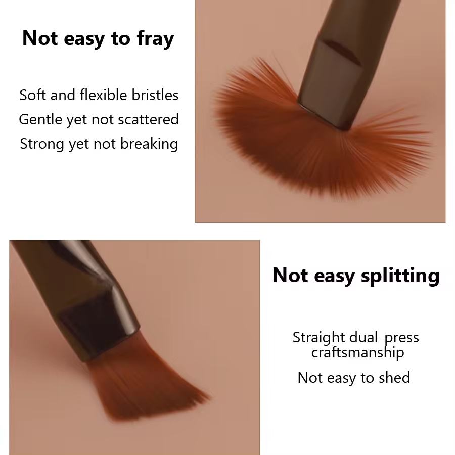 9 szt. Pędzelków do zdobienia  – Nail Fan Brush recenzja i cena