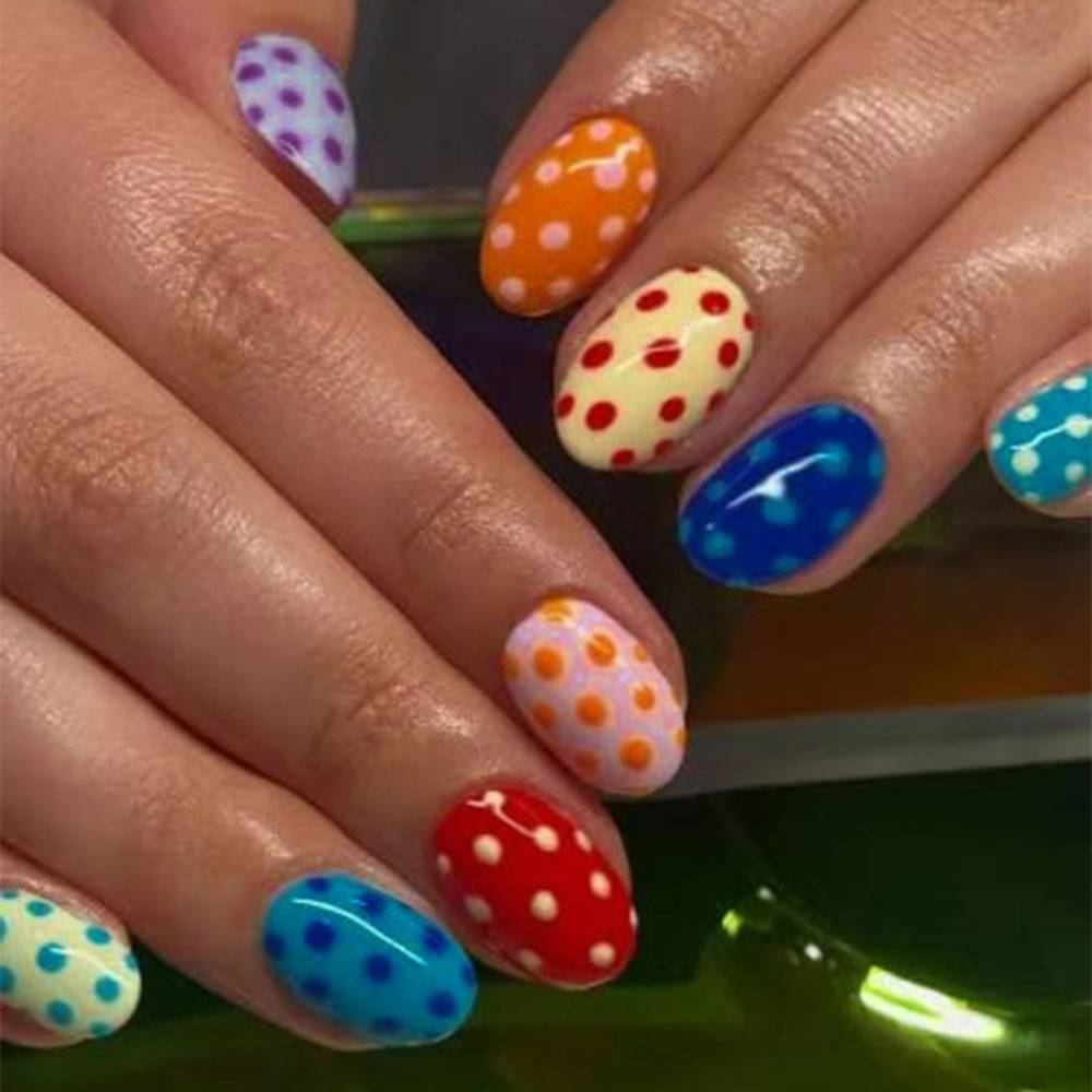 24 szt./zestaw Krótkie Owalne  – Nail Art Oval recenzja i cena