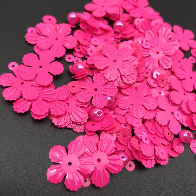 30g Solidna fuksja Luźne cekin – Nail Art Fuchsia recenzja i cena