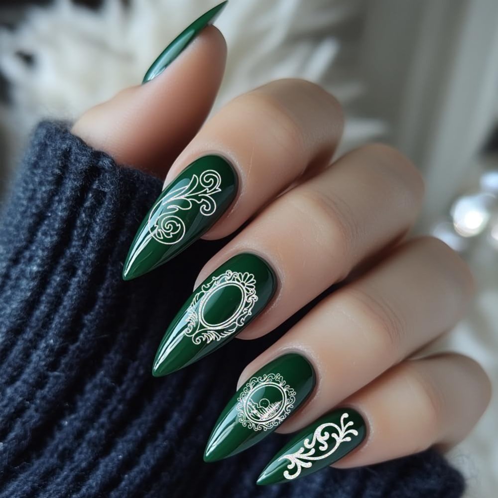 3 szt. Vintage Płytki do Stemp – Nail Art Vintage recenzja i cena