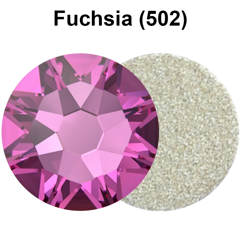Kryształki Fuchsia 16Cut Flatb – Nail Art Fuchsia recenzja i cena