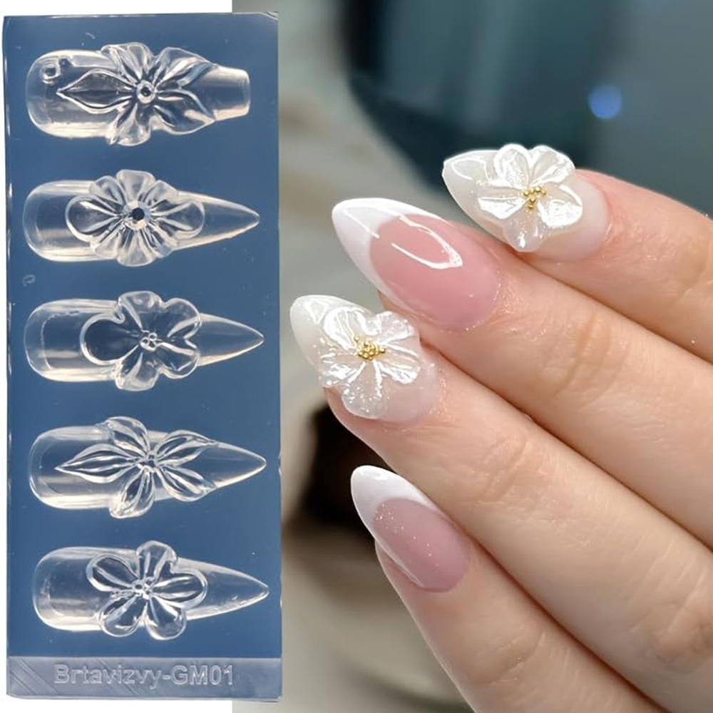 Silikonowe formy 3D do zdobien – Nail Art Vintage recenzja i cena