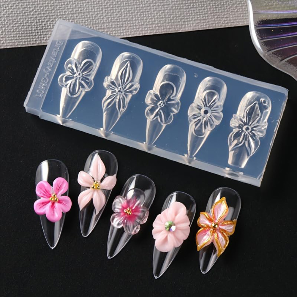 Silikonowe formy 3D do zdobien – Nail Art Vintage recenzja i cena