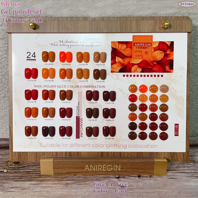 Vintage Brown 24-kolorowy laki – Nail Art Vintage recenzja i cena