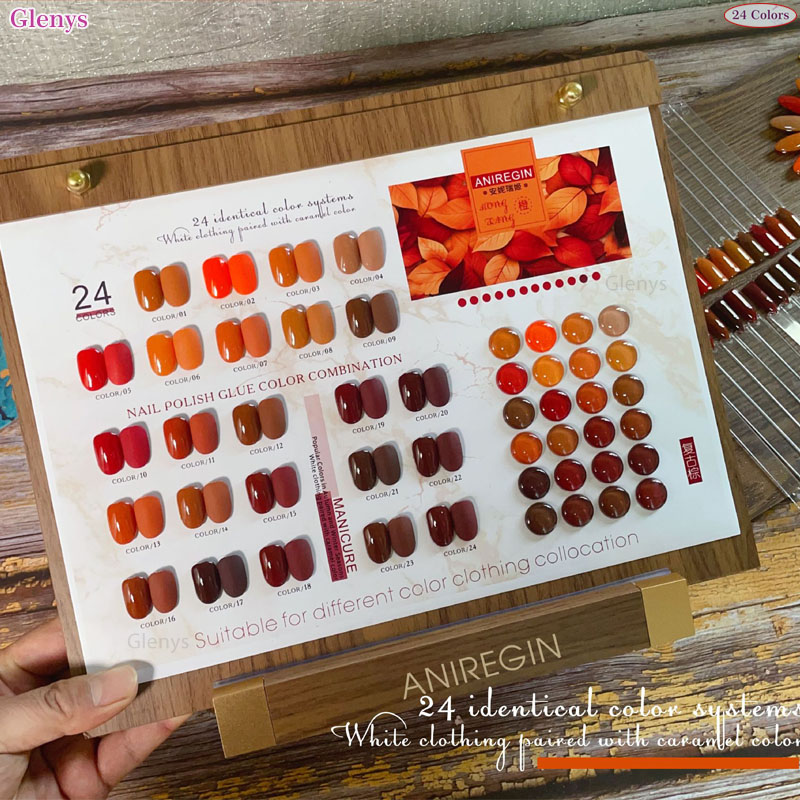 Vintage Brown 24-kolorowy laki – Nail Art Vintage recenzja i cena