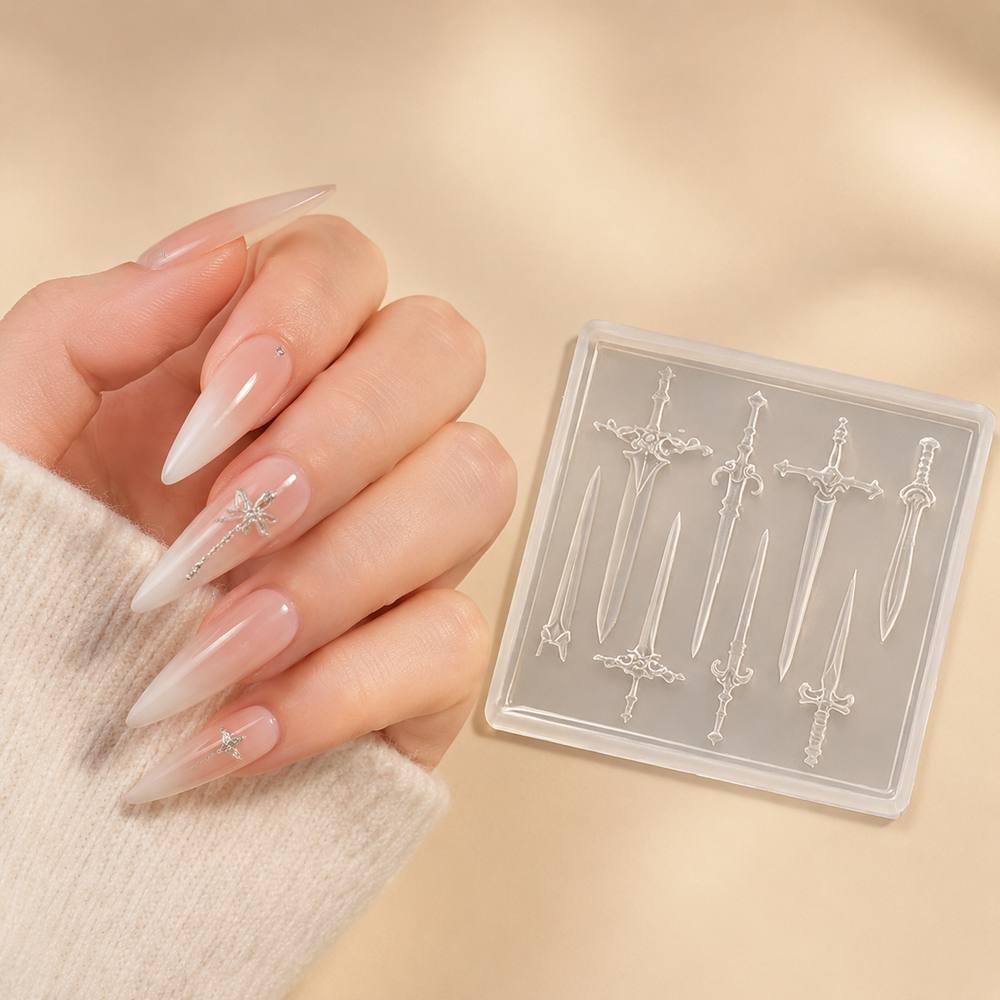 1 szt. Mini Forma do Paznokci  – Nail Art Vintage recenzja i cena