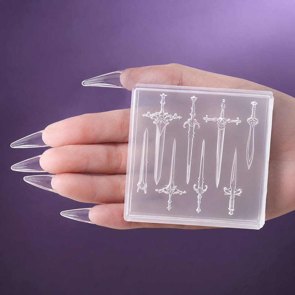 1 szt. Mini Forma do Paznokci  – Nail Art Vintage recenzja i cena