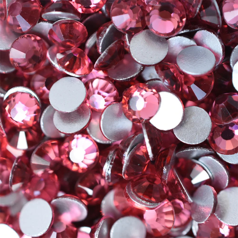Kryształki szklane SS6-40 Red  – Nail Art Fuchsia recenzja i cena